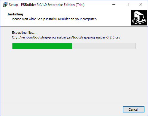 image-installation ERBuilder click install